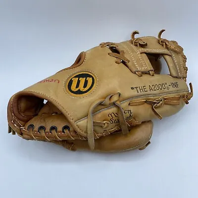 Vintage Wilson “The A2000” INF Tan Leather Baseball Glove Made In Japan RHT • $150