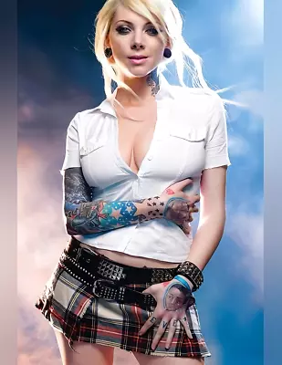 Maria Brink | 8.5 X 11 In Glossy Photo | In This Moment Singer Rock • $4.99