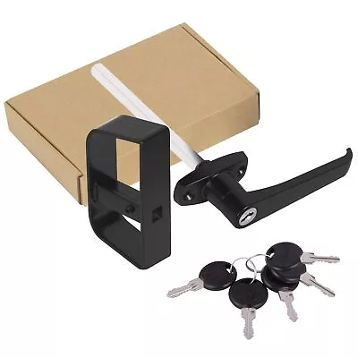 Shed Door Latch T-Handle Lock Kit With 5 KeysBTEOBFY 4-1/2 Stem Storage Barn • $21.91