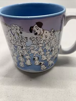 Walt Disney 101 Dalmations Coffee Mug Vintage 90s Cup Cruella Deville • $15.95