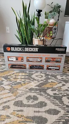 RARE Black And Decker Train Set K-Line Electric Trains 6 Unit 1993 • $178