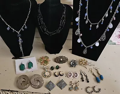Vintage Rhinestone Crystal Beaded Jewelry Lot • $39