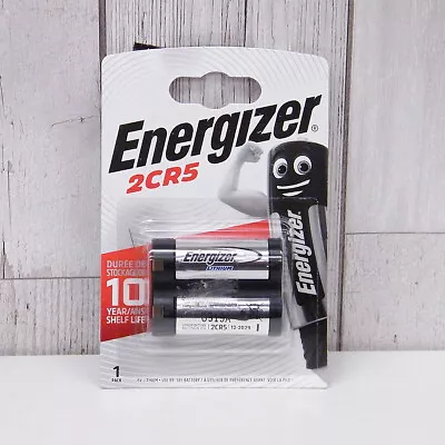 £8.50 • Buy Energizer Lithium 2CR5 Battery 6v Camera, Flash Etc Exp 2029