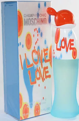 I Love Love Moschino 1.7/1.6 Oz EDT Spray For Women - New In Box • $31.97