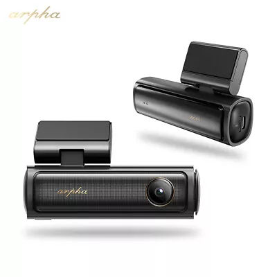 ARPHA B25 Dual Dash Cam 5K/4K/1K Free64GB TF Built-in 5G WI-FI GPS ADAS G-Sensor • $188.99