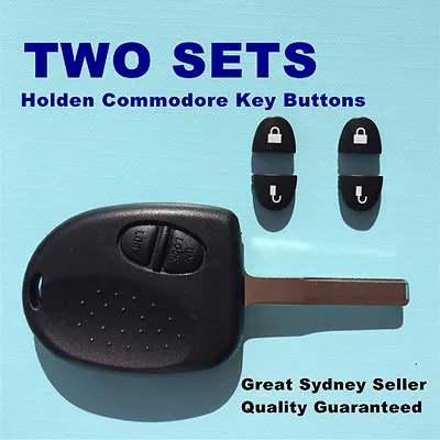 $4.40 • Buy 2X 2 KEY BUTTONS For HOLDEN COMMODORE VS VT VU VX VY VZ WH WK