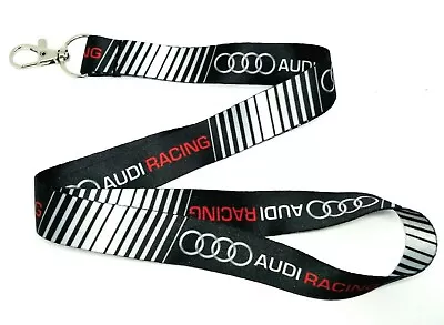 5X AUDI RACING A1 A3 A4 A5 TT RS3 RS4 RS5 Lanyard Neck Strap Keyring Badge Logo • $21.46