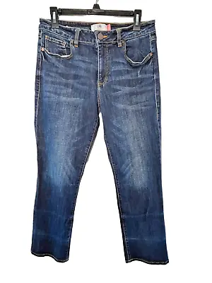 Cabi Jeans Women's True Boyfriend Denim Dark Wash Mid-Rise Size 6 • $22.99