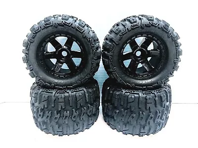 $79.99 • Buy *Nice* Proline Trencher X 1/8 1184 1/8 Monster Truck Tires 17mm Hex Wheels Set