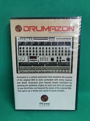 Drumazon TR909 Emulation Software By D16 Group 909 Virtual Drum Machine SEALED! • $90