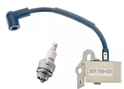 Coil With Spark Plug McCulloch Mac 4600 Series MS1846AV ChainsawRepl 301759 Oem • $35.37