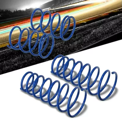 Manzo Blue 4PCS Coil Lowering Springs Kit For 03-08 Infiniti G35 Sedan RWD V35 • $109