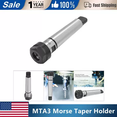 Morse Taper Collet Chuck Holder MTA3 Morse Taper Collet Chuck Holder(MTA3-ER20) • $21.33