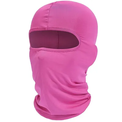 Men Women Cycling Balaclava UV Protection Full Face Mask Ski Hood Helmet Liner  • $3.89