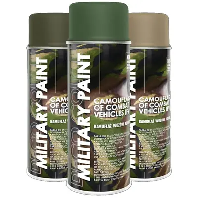 Deco Color-Military Spray Paint Anti Reflective Camouflage 400ml • £10.24