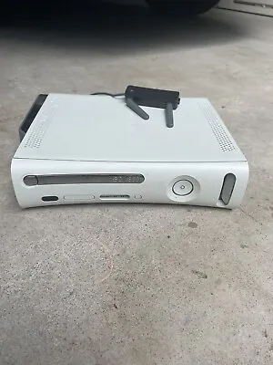 $20 • Buy Microsoft Xbox 360 White (Xenon) With HDD Console Only!  Tested & Working!