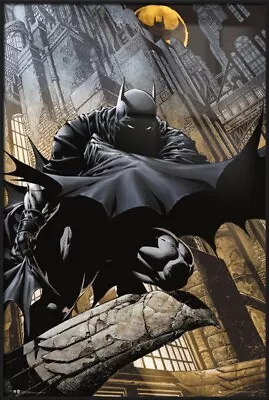 Batman - DC Comics Poster (Stalker / Crouching On Gargoyle) (Size: 24  X 36 ) • $74.99