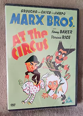 AT THE CIRCUS (1939) Marx Brothers Film. Region 2 Uk DVD NEW & SEALED • £4.99