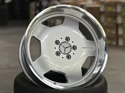 New 18  MERCEDES AMG Monoblock Design Wheel W210 W211 W140 W202 (4 Pc) Offset 25 • $1670