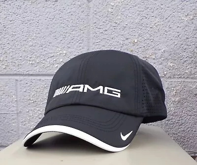 Nike Dri-Fit Mercedes-Benz AMG Logo Adjustable Ball Cap Hat New • $30.59