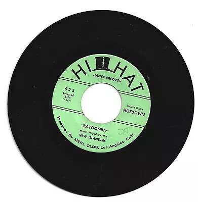 Kona & Katoomba New Islanders Hi Hat Dance Records 45 Rpm Square Dance Hoedown • $5.95