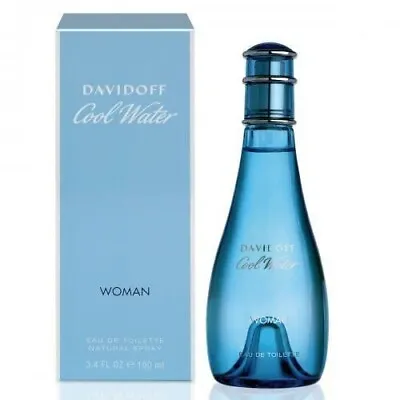 Davidoff Cool Water Woman Eau De Toilette 100ml Spray - Damaged Box • £17.99