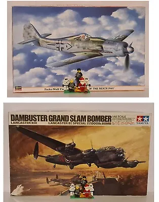 Aviation : Focke-wulf Fw190d-9 & Dambuster Grand Slam Bomber Lancaster Biii Kits • £220