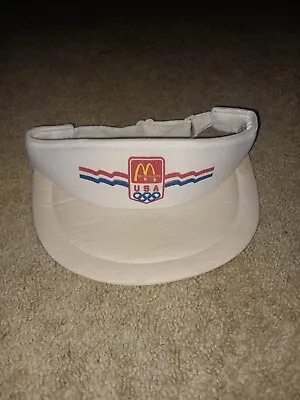 Vintage Mcdonalds Speedway Olympics Visor Cap RARE! • $19.95