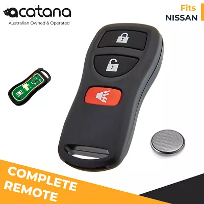 Remote Control Fob For Nissan Pathfinder R50 2002 - 2005 433 MHz 3B Keyless • $23.95