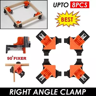 Multifunction 90°Right Angle Clip Clamp Frame Corner Holder Woodworking Tool Kit • $20.99