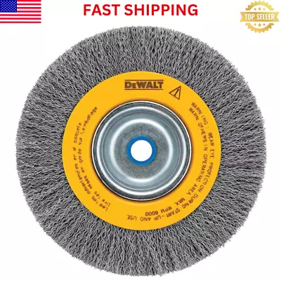 6-Inch Crimped Wire Wheel For Bench Grinder Premium Quality & Safety Ensured New • $26.94