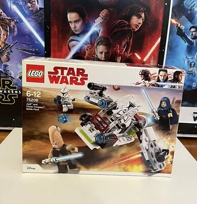 Lego Star Wars 75206 Jedi-Clone Troopers Battle Pack - Brand New Mint Box - Rare • $125