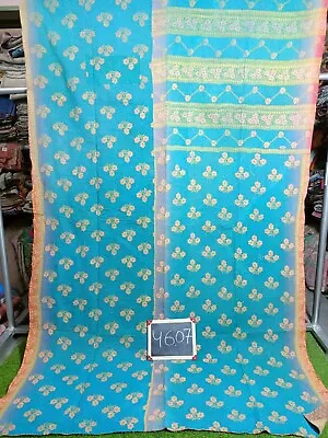 Vintage Kantha Blanket Bedspread Indian Handmade Quilt Throw Cotton Rally Gudari • $56.21