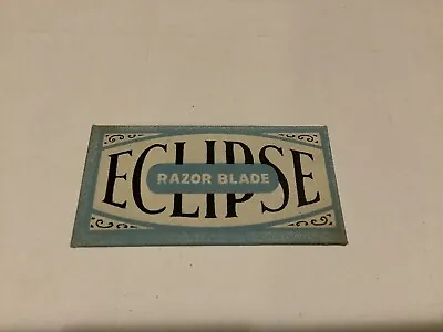 Vintage Shaving Wrapper ‘Eclipse' James Neill England • $2.49