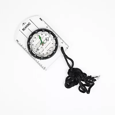 Outdoor Multifunctional High Transparent Portable Compass Scale With Map Life • $7.69