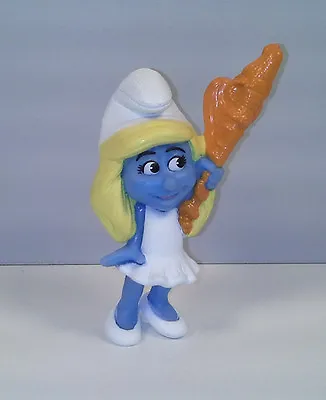 2013 Smurfette & Magic Wand 3  McDonald's Movie Action Figure #2 Smurfs 2 • $3.99