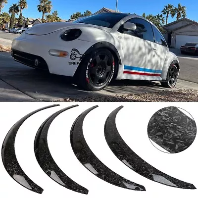 For VW New Beetle 4PCS Forged Pattern Fender Flares Wide Wheel Arches Body Kit • $89.56