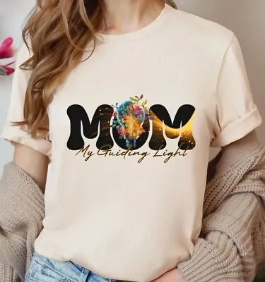 Our Mother's Day Collection 'MOM- My Guiding Light'- Beautiful And Stylish Tee. • $21.59