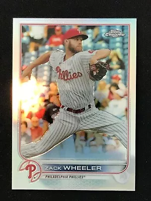 Zach Wheeler #207 - 2022 TOPPS CHROME - REFRACTOR • $1