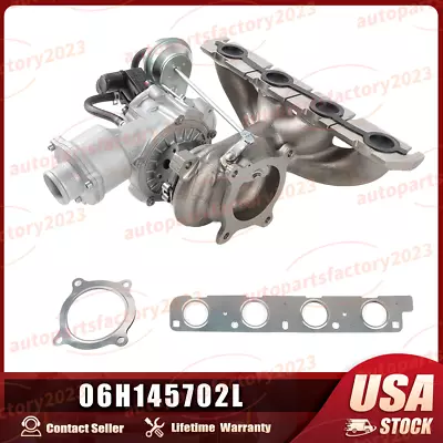 Turbo Charger Kit For AUDI A4 A5 VW 2.0 2009-2012 Quattro 06H145702G 06H145702L • $243.77