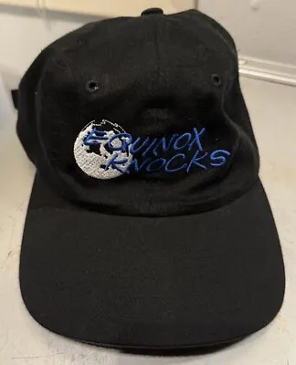 Equinox Knocks Vintage Adjustable Black Nissin Hat - Movie Crew Hat? • $34.99