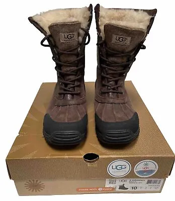 UGG NEW Adirondack Boots II Chestnut Waterproof Womens Size 10 #1008465 W/STT • $175