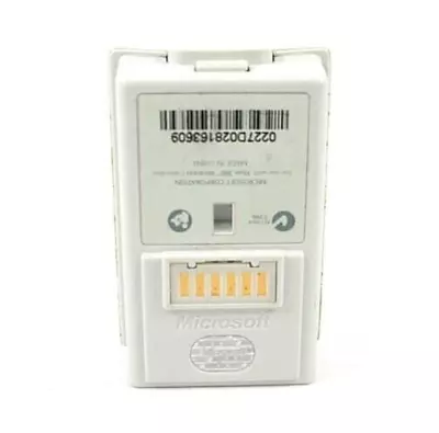 Official Microsoft Xbox 360 Rechargeable Battery For Controller - White • $14.39