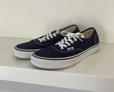  Vans Authentic Shoes Sneakers Blue  Men’s Size US 9 • $55