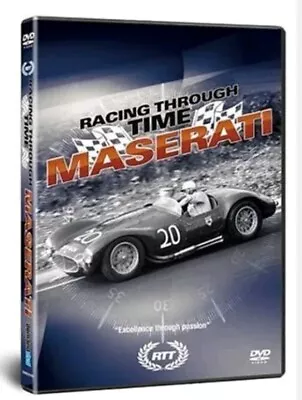 Racing Through Time Maserati Dvd New Sealed Region Free Motor Racing #pb • £4.50