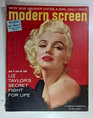 Modern Screen Magazine June 1955 Classic Marilyn Monroe Cover Story • $74.50