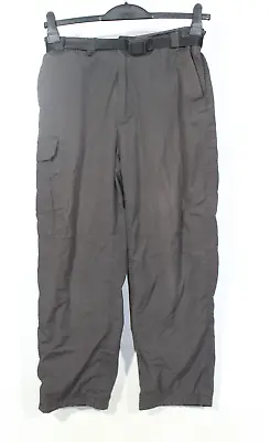 Craghoppers Outdoor Cargo Combat Trousers Small Brown Belted Mens • £12.99