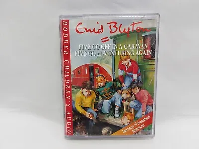 Five Go Off In A Caravan By Enid Blyton Read By Nick McArdle Cassette Audiobook • £10