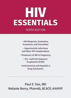 HIV Essentials By Paul E. Sax Paperback Book • $38.20