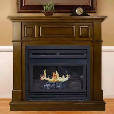 Pleasant Hearth Gas Fireplace 42  Oxygen Depletion System Ventless Heritage • $1198.79